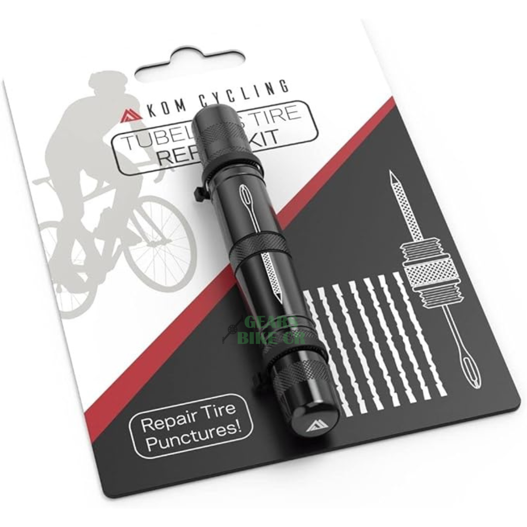 KIT DE REPARACIÓN LLANTA TUBULAR PARA BICICLETA MTB Y RUTA KOM CYCLING