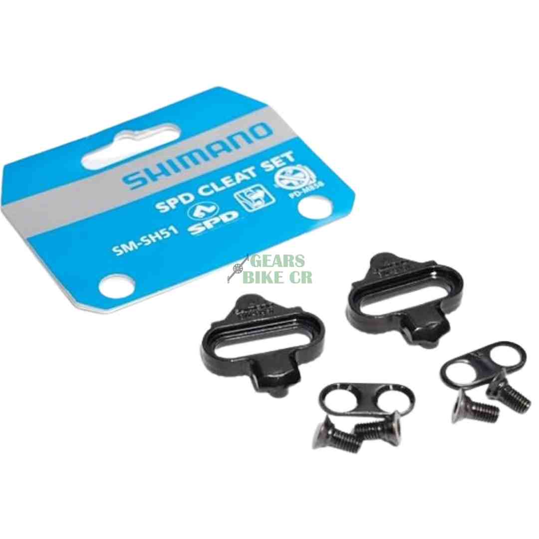 CHAPAS PARA PEDAL DE MONTAÑA SHIMANO SM-SH51