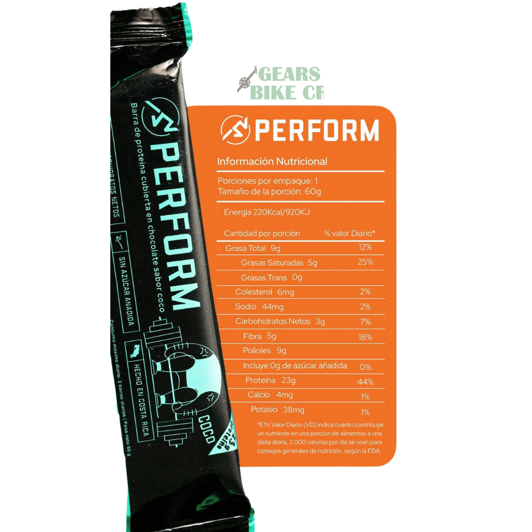 BARRA DE PROTEÍNA PERFORM 60g
