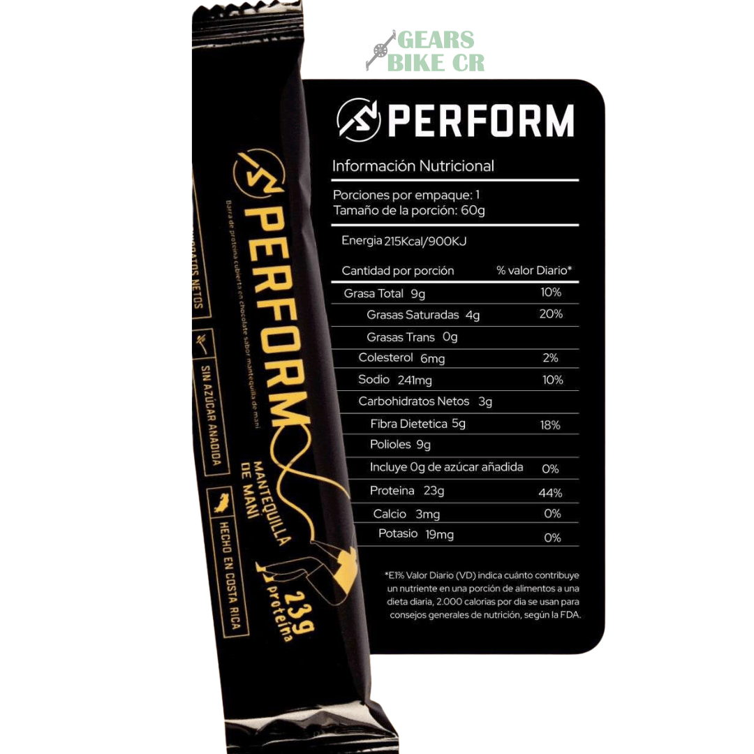 BARRA DE PROTEÍNA PERFORM 60g