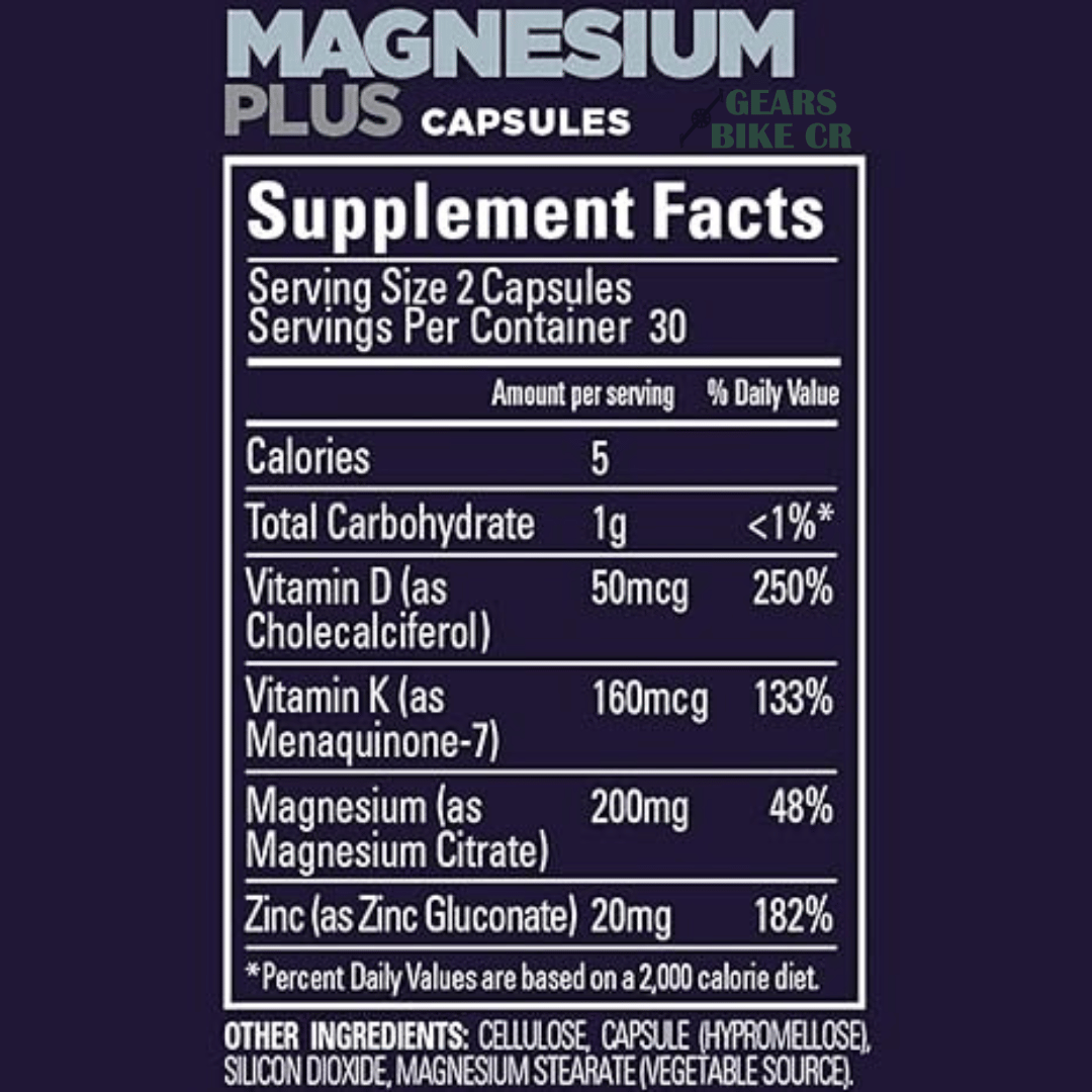 MAGNESIUM PLUS GU ROCTANE 60 Caps