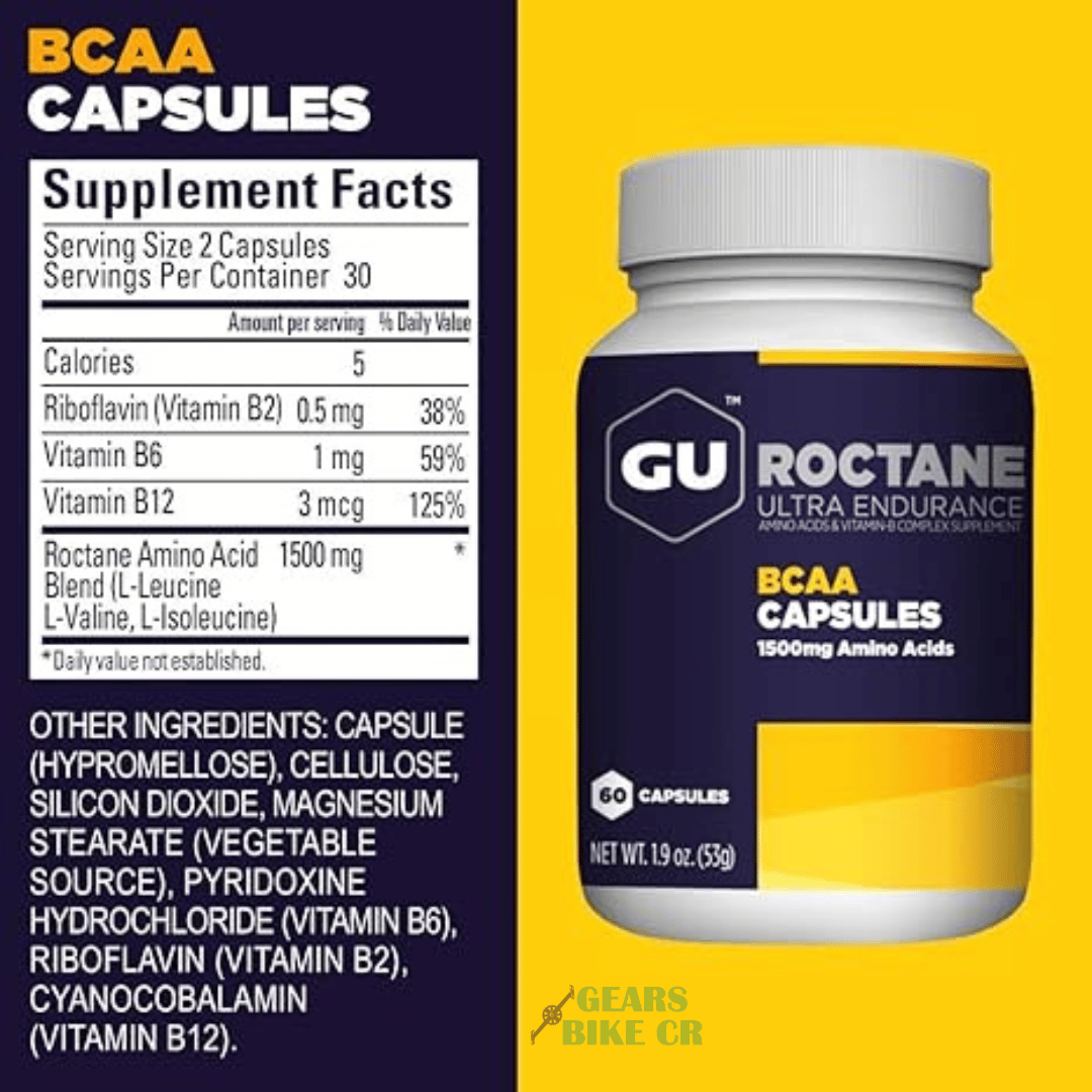 BCAA GU ROCTANE 60 Caps