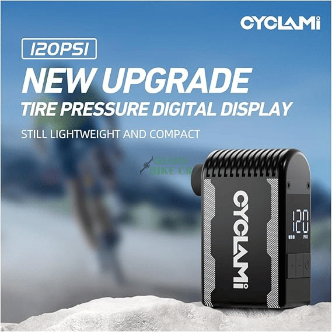 MINI INFLADOR RECARGABLE 120PSI A2S CYCLAMI