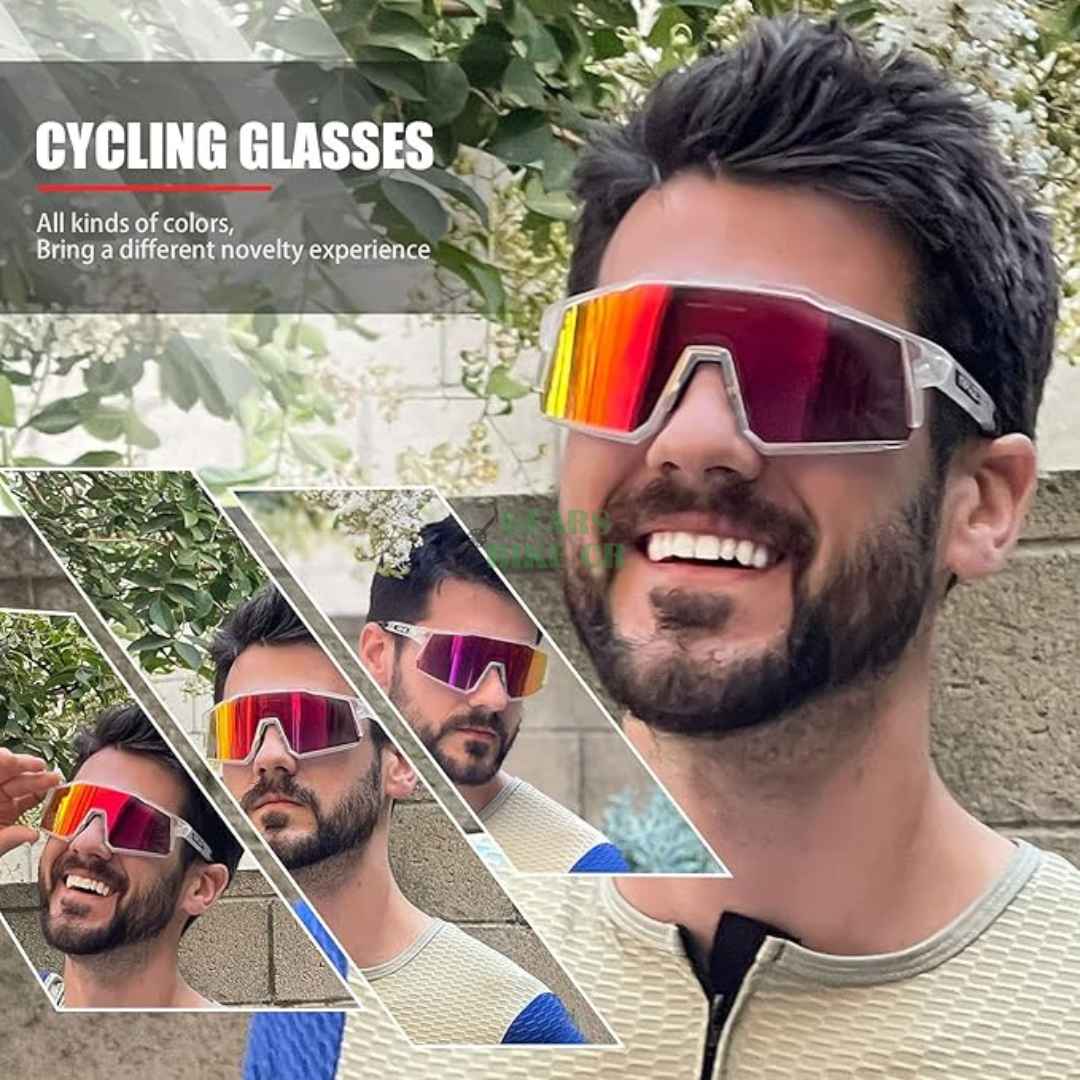 LENTES POLARIZADOS CON 4 LENTES INTERCAMBIABLES TR90 KAPVOE