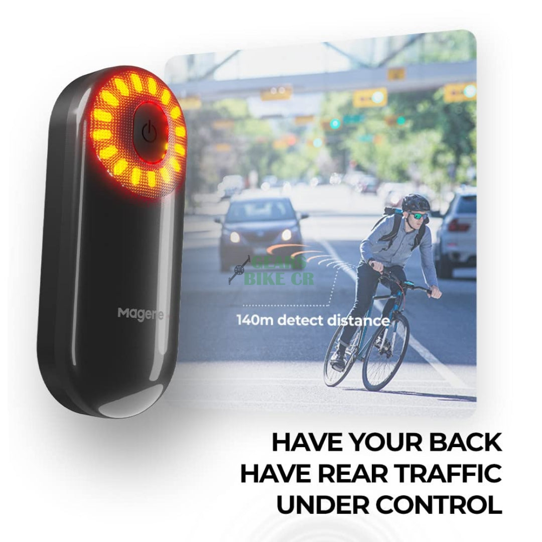 RADAR RETROVISOR CON LUZ TRASERA MAGENE L508
