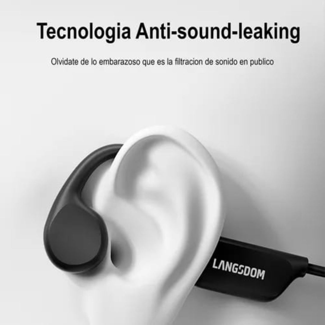 AURICULARES BLUETOOTH DE CONDUCCIÓN ÓSEA LANGSDOM BE17 BLE-32GB