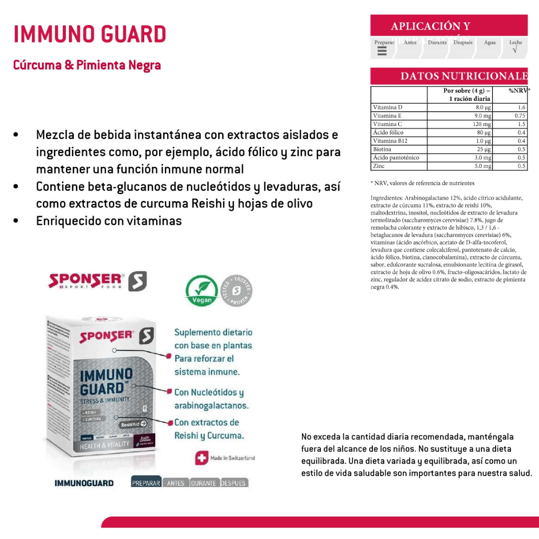 IMMUNOGUARD BLACKCURRANT 4g SPONSER
