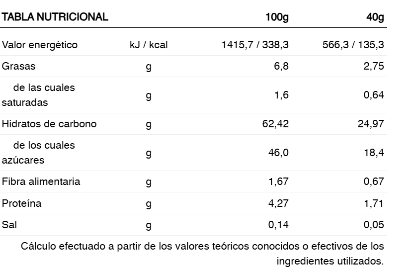 BARRA ENERGETICA RACE DAY FRESA 226ERS 40g